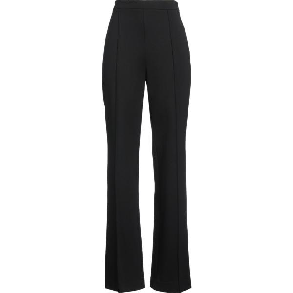 pantaloni Twinset nero tinta unita