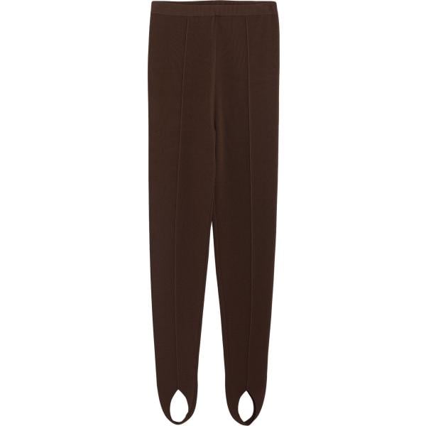 leggings Nanushka marrone tinta unita