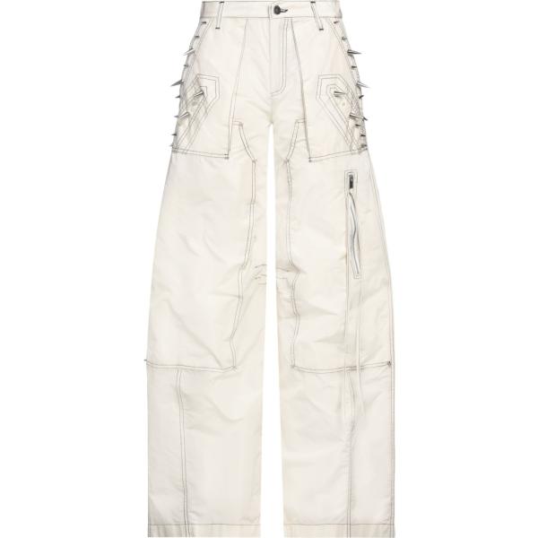 pantaloni Act N°1 bianco tinta unita