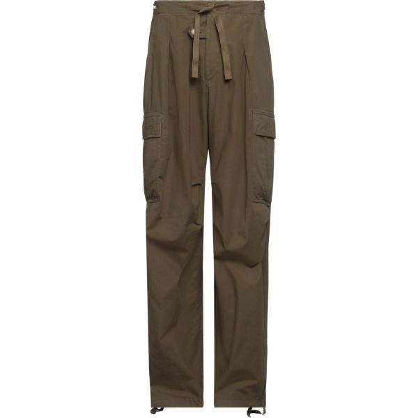 pantaloni cargo Darkpark verde tinta unita
