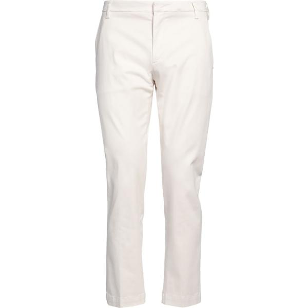 pantaloni Entre Amis bianco tinta unita