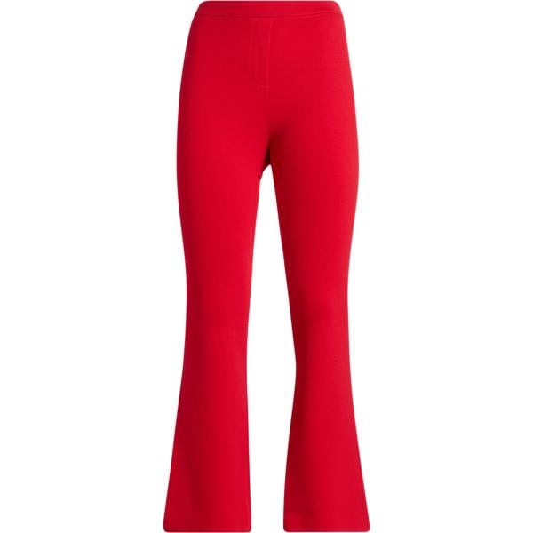 Leggings da donna in rosso classico senza tasche in viscosa Liviana Conti Liviana Conti