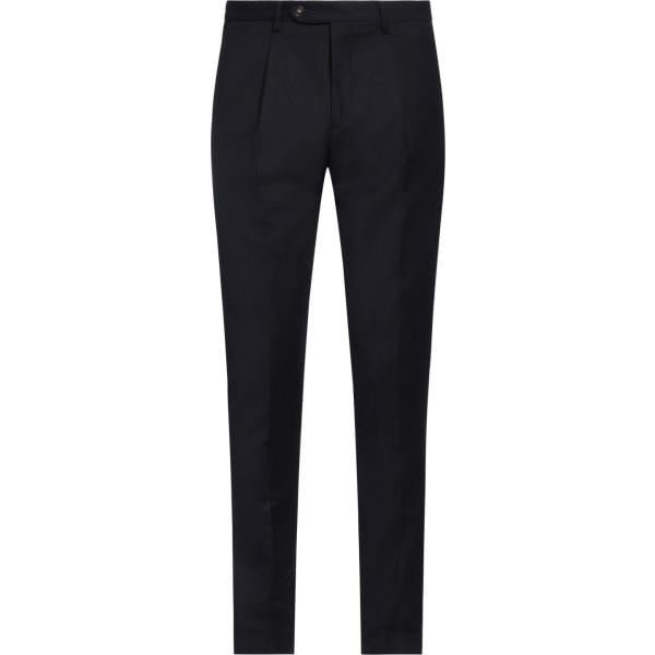 pantaloni Manuel Ritz blu tinta unita
