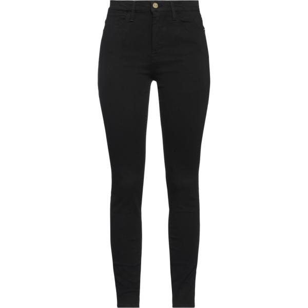 jeans skinny Frame nero tinta unita