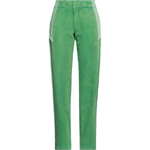 pantaloni Heron Preston verde tinta unita
