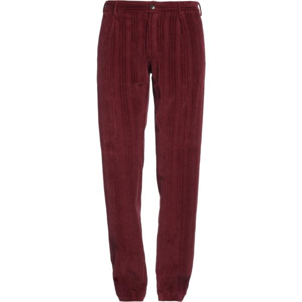 pantaloni chino Incotex rosso tinta unita