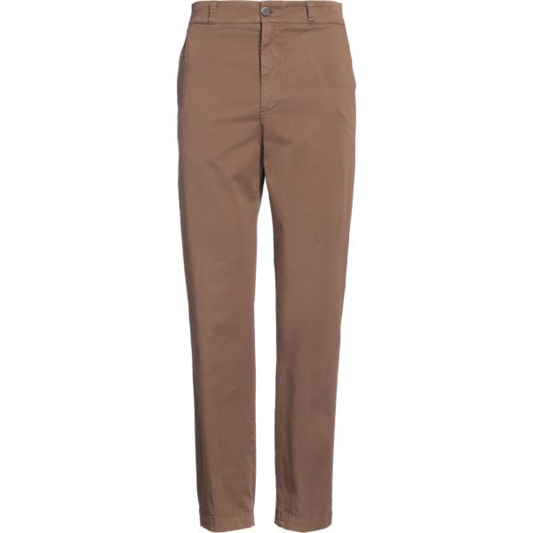 pantaloni chino Barena marrone tinta unita