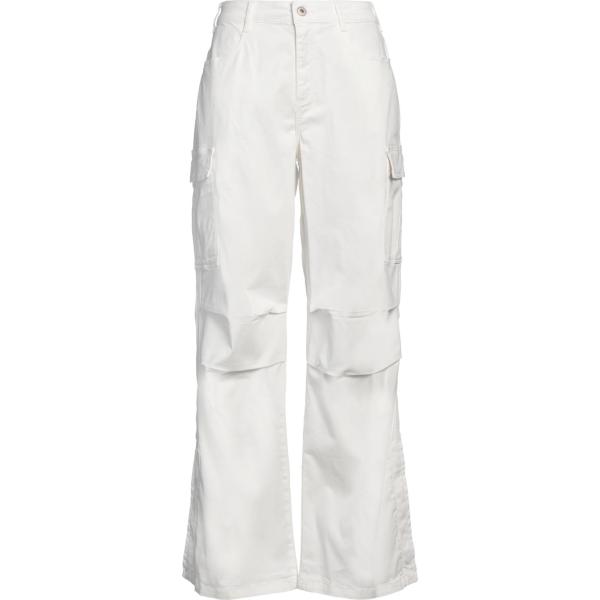 pantaloni cargo Ag Jeans bianco tinta unita