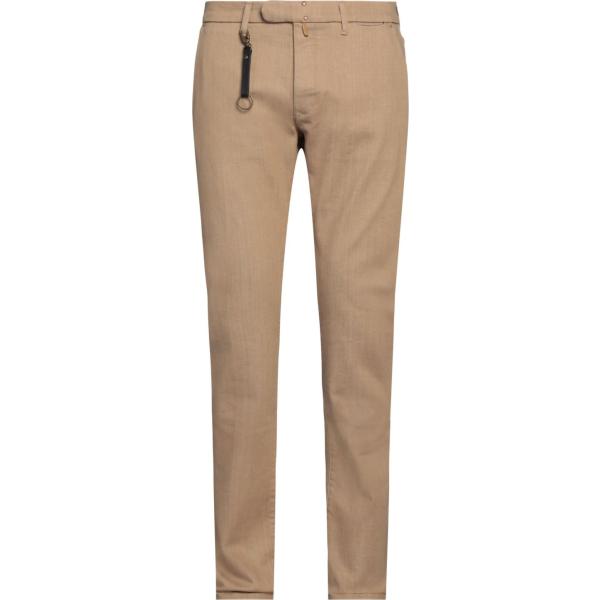 pantaloni chino Incotex marrone tinta unita