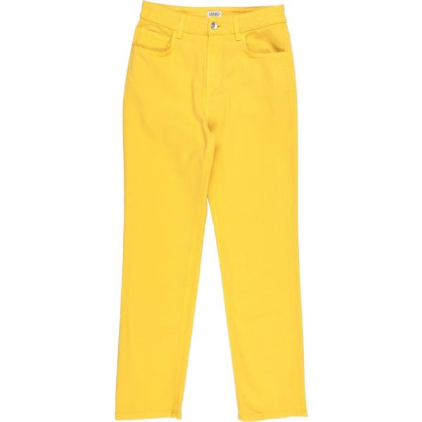 pantaloni Liu •Jo giallo tinta unita