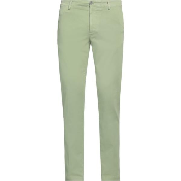pantaloni chino Alessandro Gilles verde tinta unita