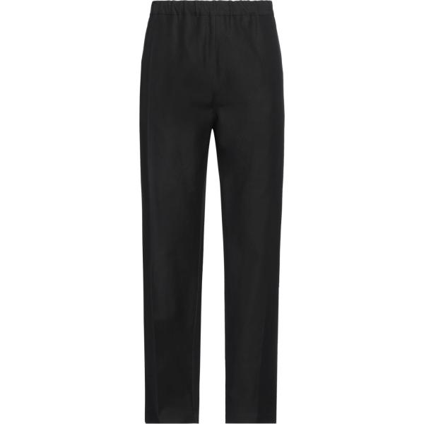 pantaloni Mm6 Maison Margiela nero tinta unita