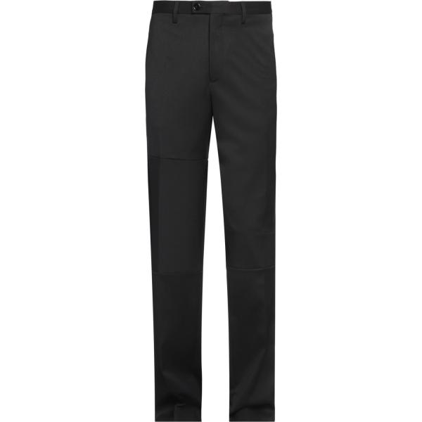 pantaloni Mm6 Maison Margiela nero tinta unita
