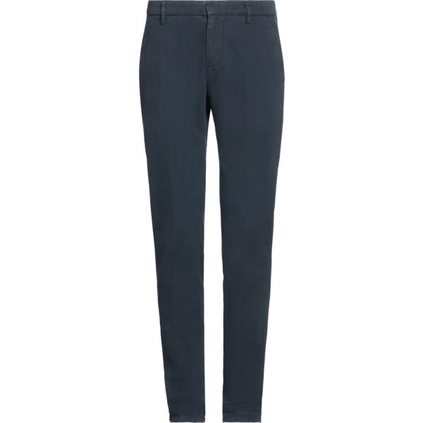 pantaloni Dondup nero tinta unita