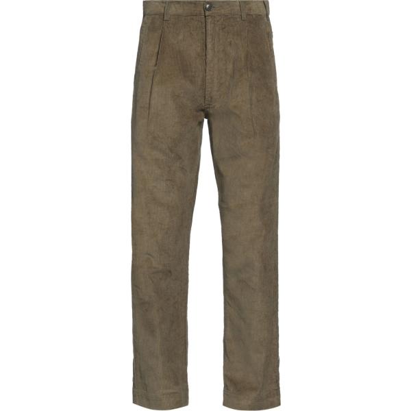 pantaloni chino Maharishi verde tinta unita