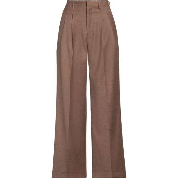 pantaloni Ag Jeans marrone tinta unita