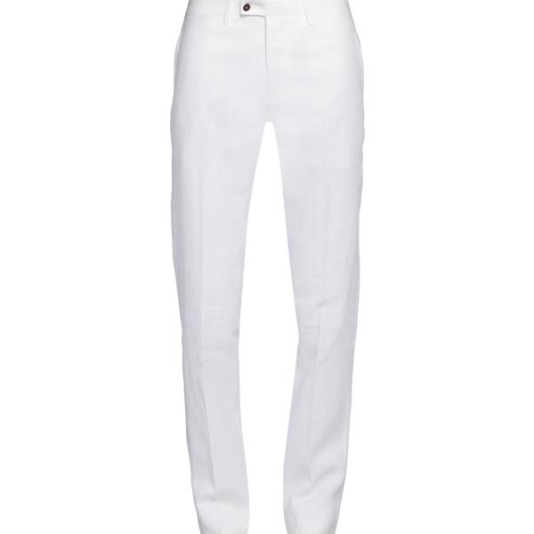 pantaloni Sartorio bianco tinta unita