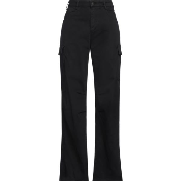 pantaloni cargo Ag Jeans nero tinta unita