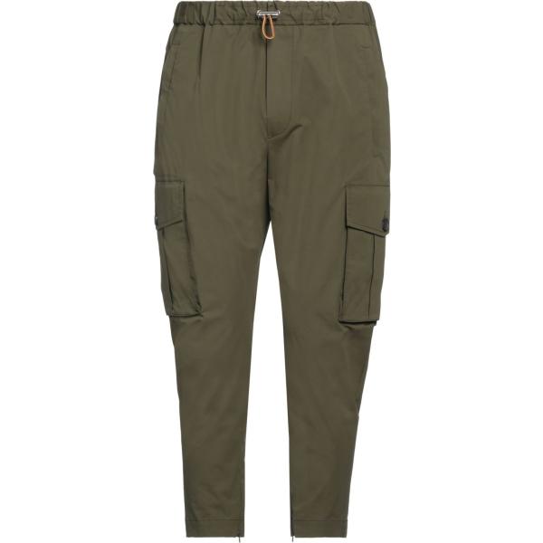 pantaloni cargo Dsquared2 verde tinta unita
