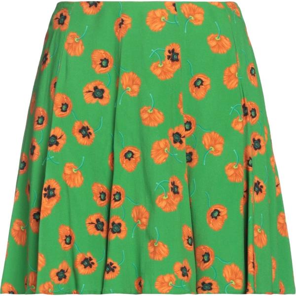 minigonne Kenzo verde a fiori
