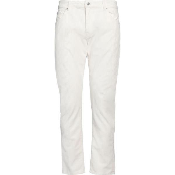 pantaloni The.nim Standard bianco tinta unita