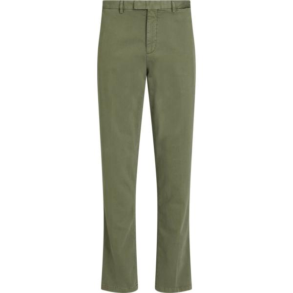 pantaloni chino Boglioli verde tinta unita