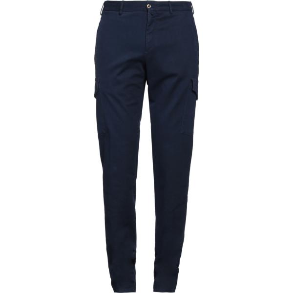pantaloni cargo PT Torino blu tinta unita
