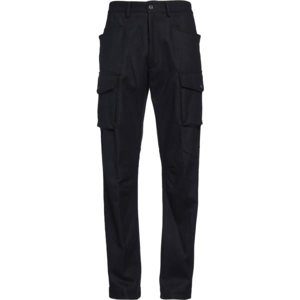 pantaloni cargo Lardini blu tinta unita