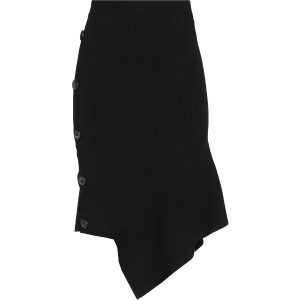 gonne longuette Designers Remix nero tinta unita