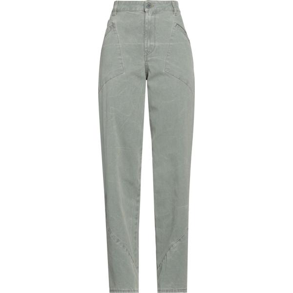 pantaloni Alberta Ferretti verde tinta unita