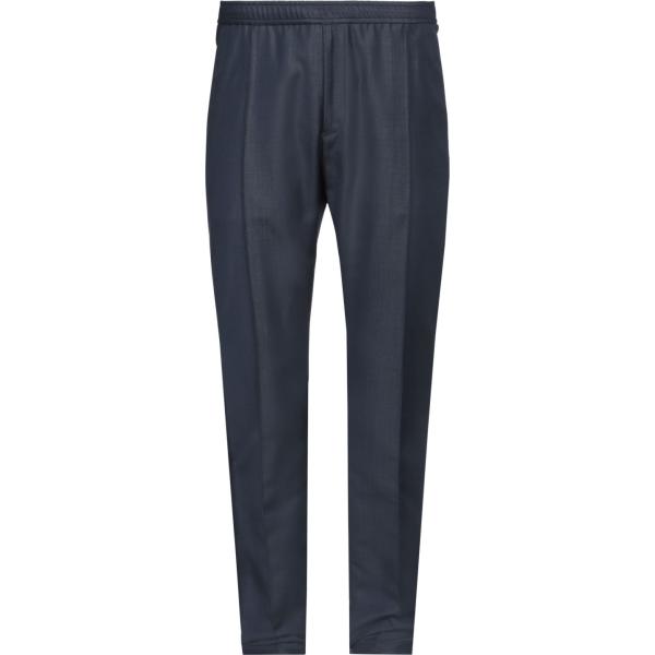 pantaloni Emporio Armani blu tinta unita
