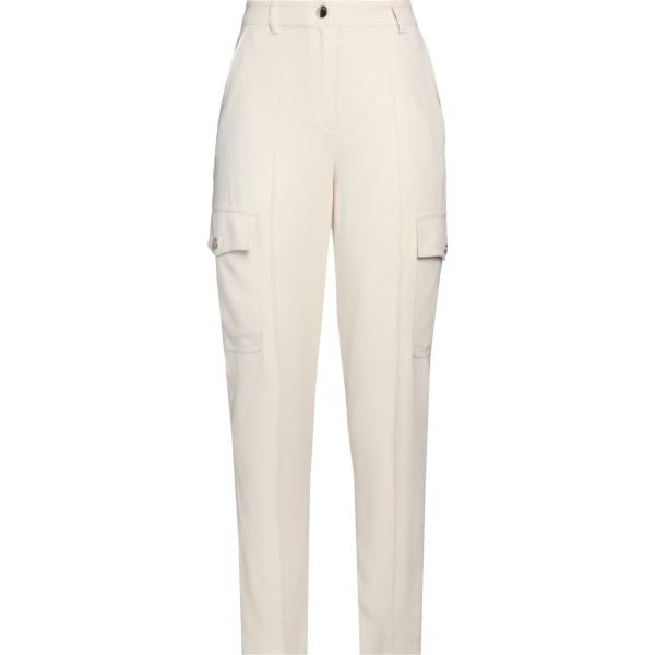 pantaloni cargo Trussardi bianco tinta unita