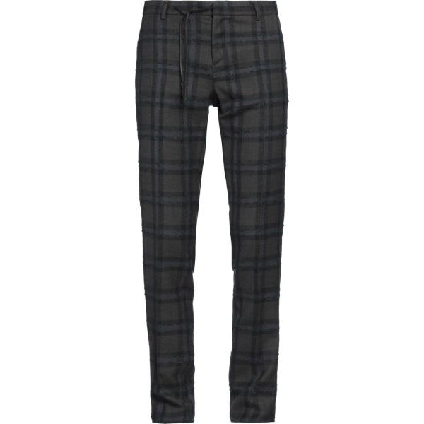 pantaloni Trussardi grigio a quadri