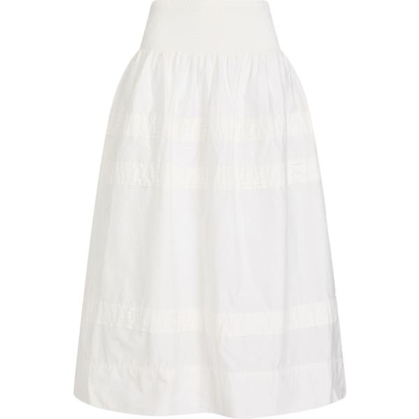 gonne longuette Aje. bianco tinta unita