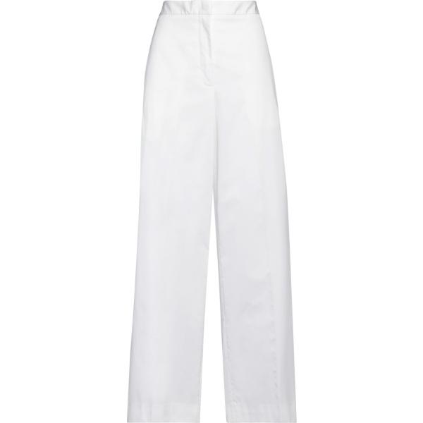 pantaloni Fabiana Filippi bianco tinta unita