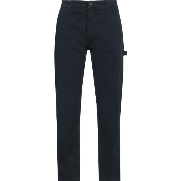 pantaloni chino Armani Exchange blu tinta unita