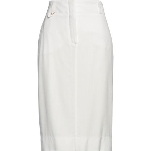 gonne longuette Jacquemus bianco tinta unita