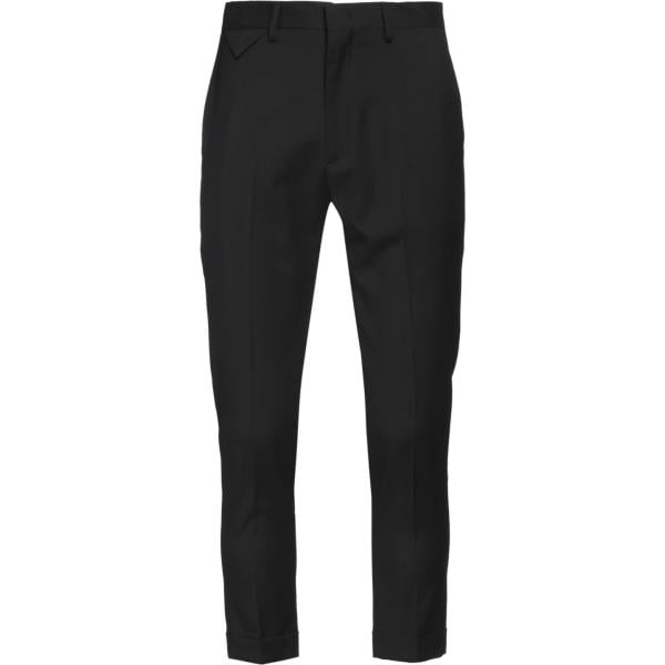 pantaloni Low Brand nero tinta unita