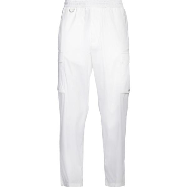 pantaloni cargo Low Brand bianco tinta unita