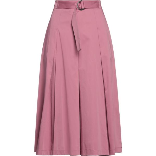 gonne longuette Drumohr rosa tinta unita