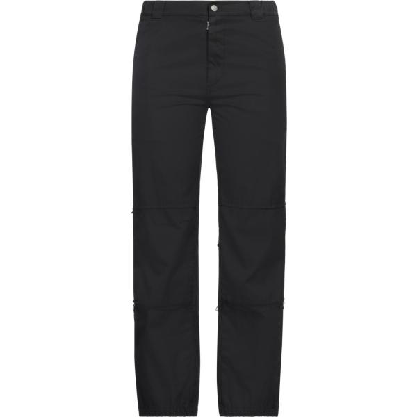 pantaloni Mm6 Maison Margiela nero tinta unita