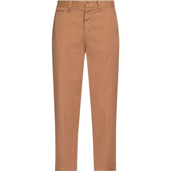 pantaloni chino Paolo Pecora marrone tinta unita