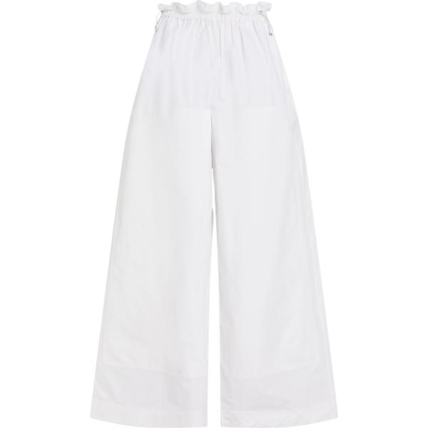 pantaloni Remain Birger Christensen bianco tinta unita