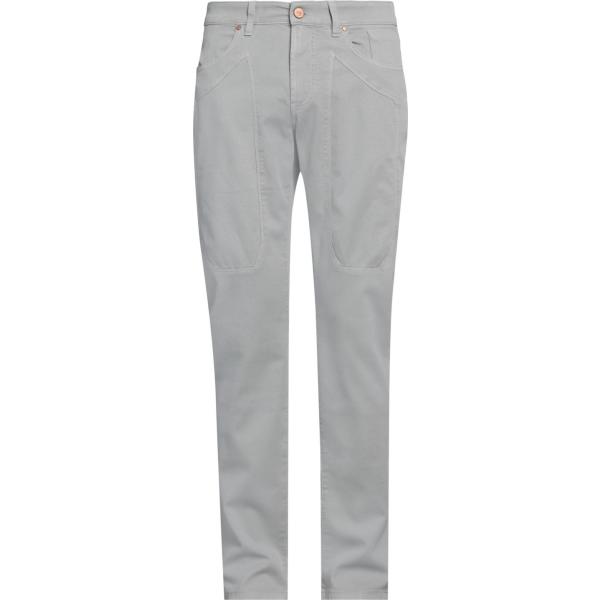 pantaloni skinny Jeckerson grigio tinta unita