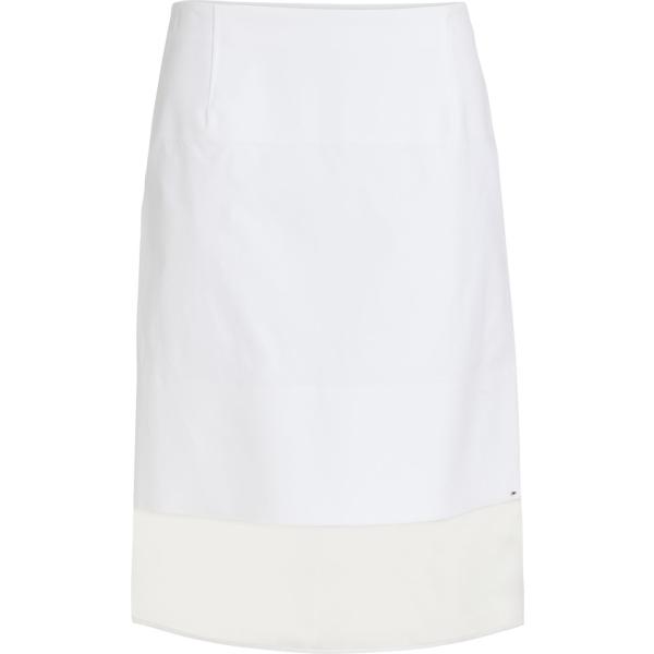 gonne longuette Sportmax bianco tinta unita