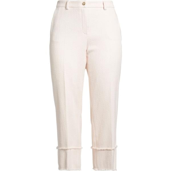 pantaloni Seductive bianco tinta unita