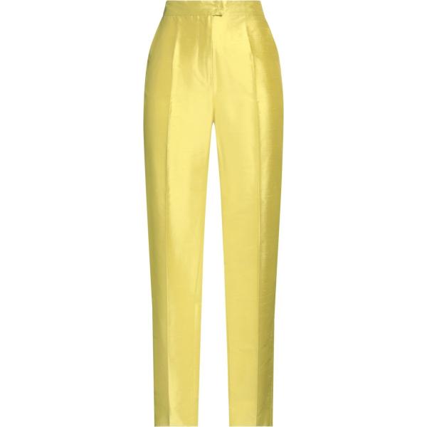 pantaloni Max Mara Studio verde tinta unita