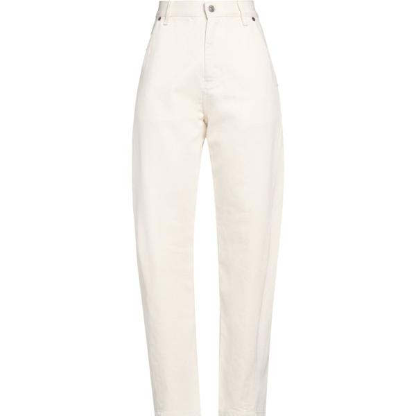 pantaloni Victoria Beckham bianco tinta unita