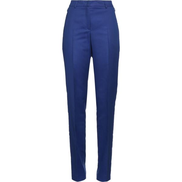 pantaloni Akris blu tinta unita