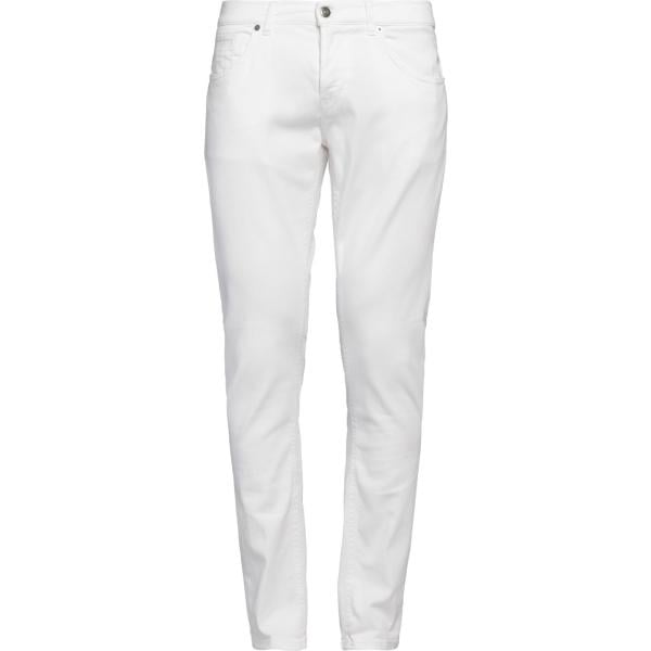 pantaloni chino Dondup bianco tinta unita